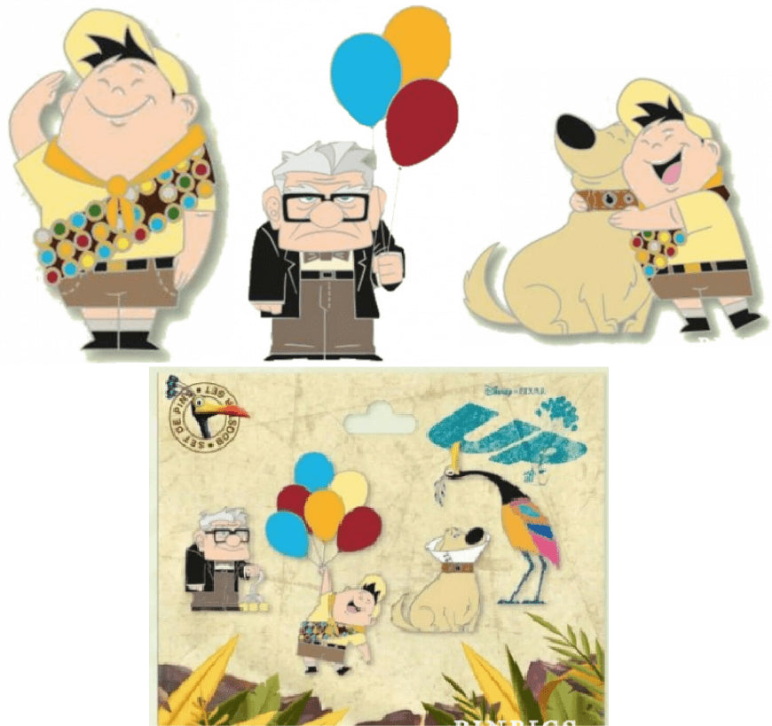 New Dug only (Carl Kevin Russell Up Set) Disney L Paris Dlrp Dlp April 2019 Pin