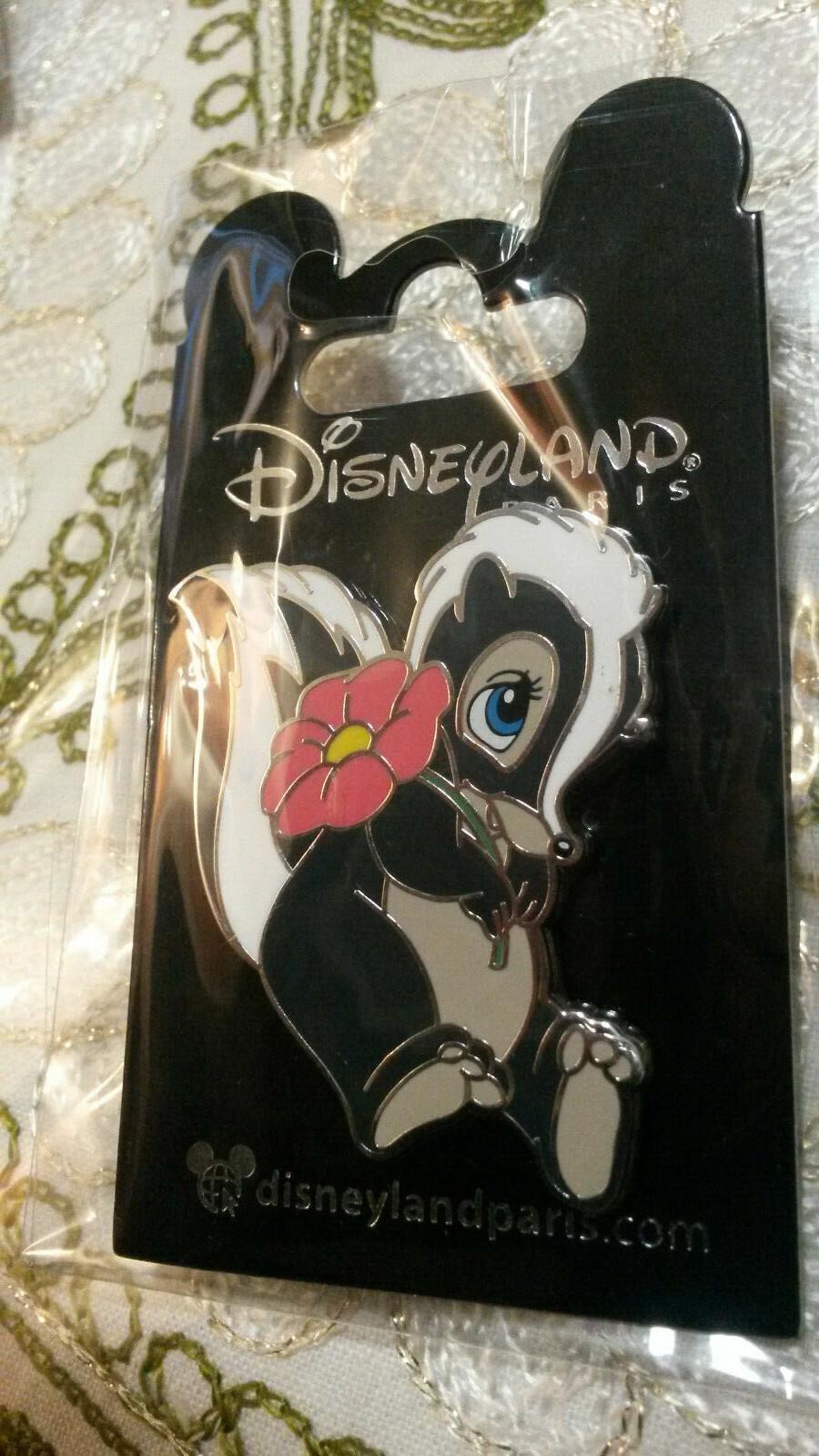 New Flower (Bambi) Flower Series Disney Land Paris Dlrp Dlp 2019 February Pin