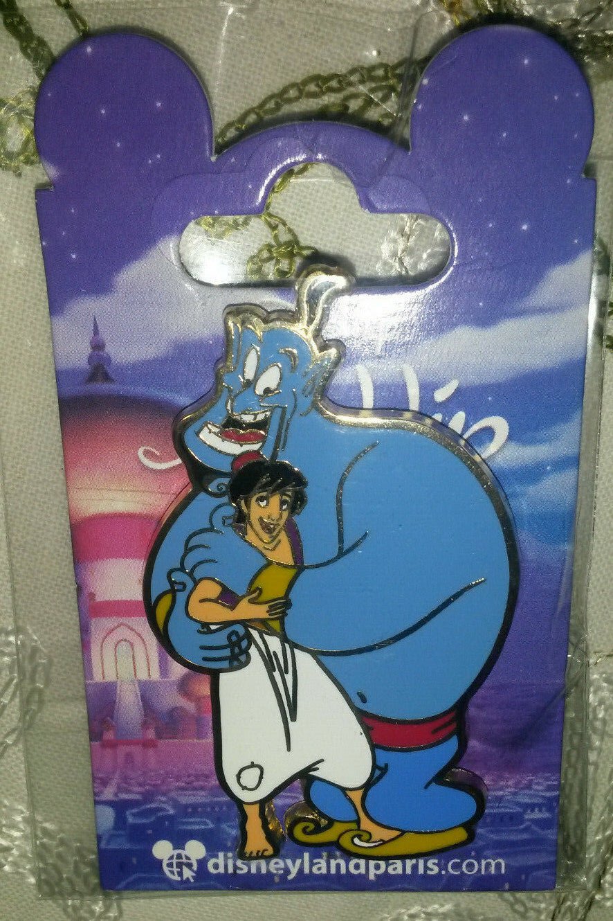New Genie Hugging Aladdin Disney Land Paris Dlrp Dlp January 2020 Pin