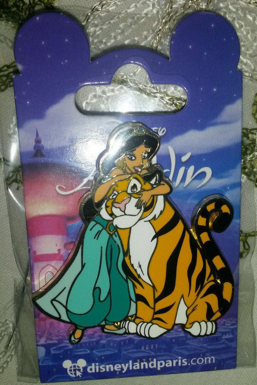 New Jasmine and Rajah Tiger (Aladdin Disney Land Paris Dlrp Dlp January 2020 Pin