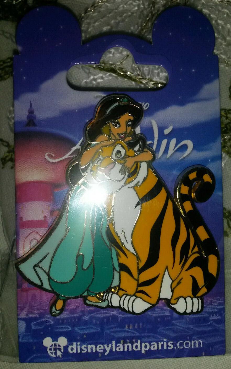 New Jasmine and Rajah Tiger (Aladdin Disney Land Paris Dlrp Dlp January 2020 Pin