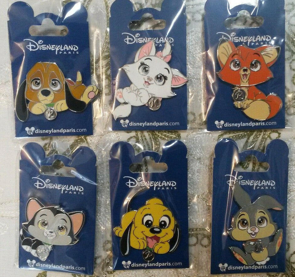 New July 2018 Mini Child Cute Big Head Series Disney Land Paris Dlrp Dlp 6 Pins