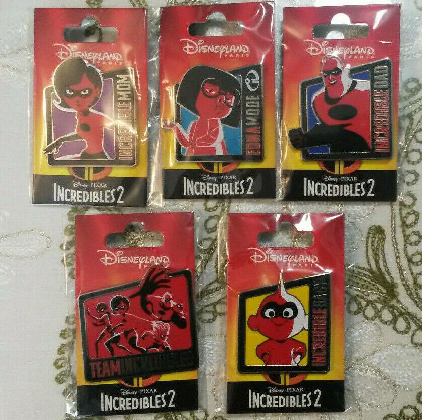 New June 2018 Incredibles 2 Series Helen Mom Disney Land Paris Dlrp Dlp Pin