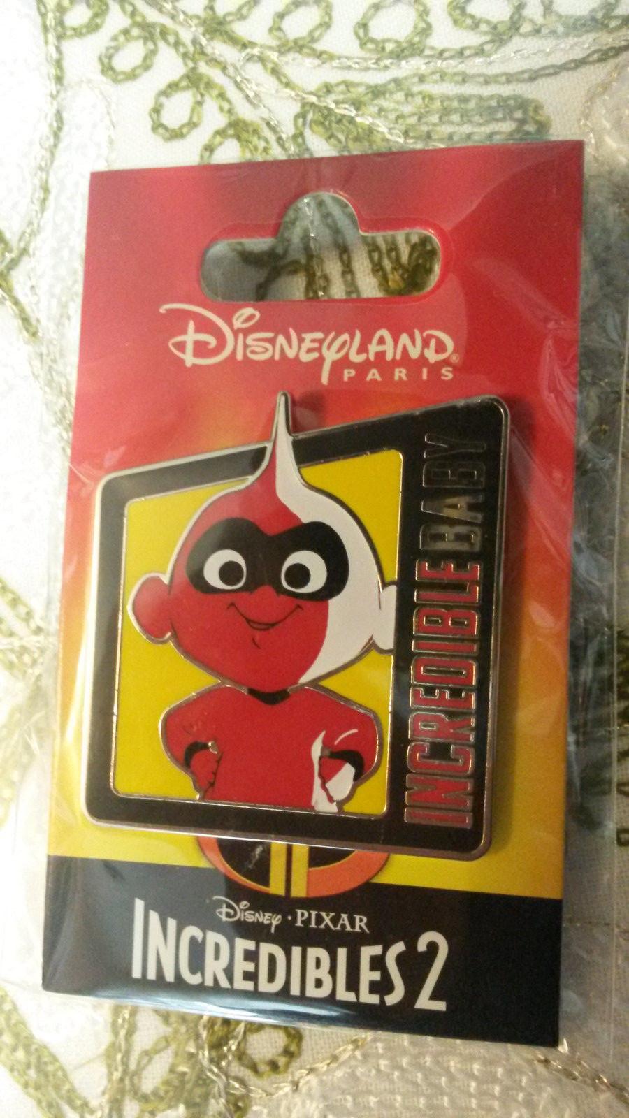 New June 2018 Incredibles 2 Series Jack Jack Baby Disney Land Paris Dlrp Dlp Pin
