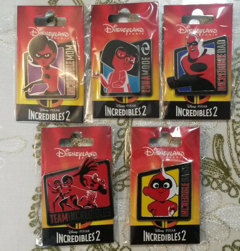 New June 2018 Incredibles 2 Series Jack Jack Baby Disney Land Paris Dlrp Dlp Pin