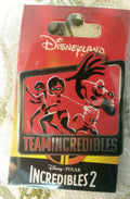 New June 2018 Incredibles 2 Series Team Disney Land Paris Dlrp Dlp Pin