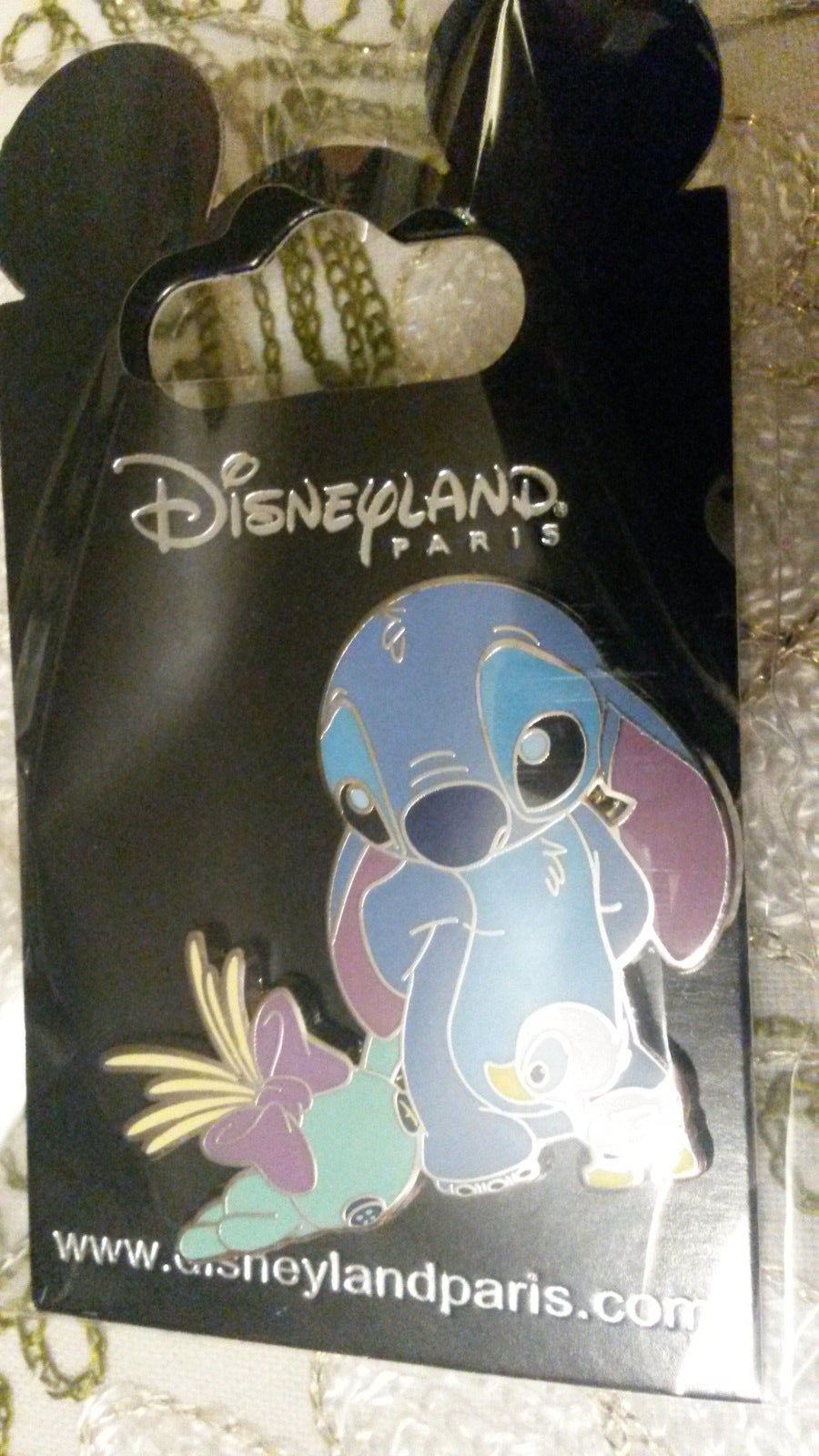 New (Lilo) Stitch & Scrump with duck Disney Land Paris Dlrp Dlp October 2017 pin