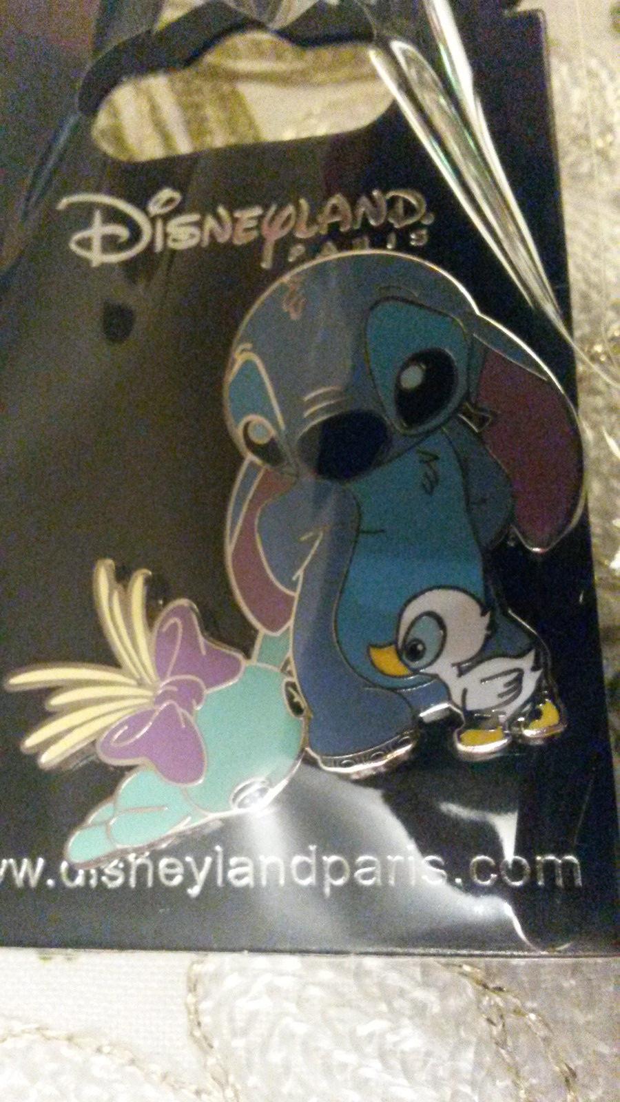 New (Lilo) Stitch & Scrump with duck Disney Land Paris Dlrp Dlp October 2017 pin