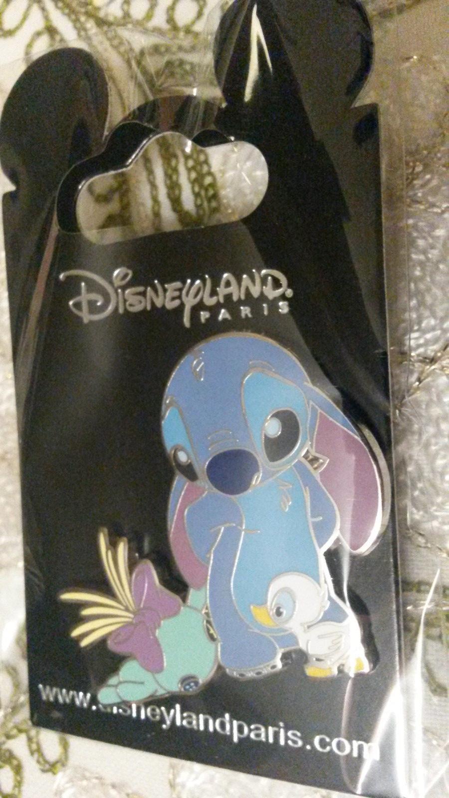 New (Lilo) Stitch & Scrump with duck Disney Land Paris Dlrp Dlp October 2017 pin