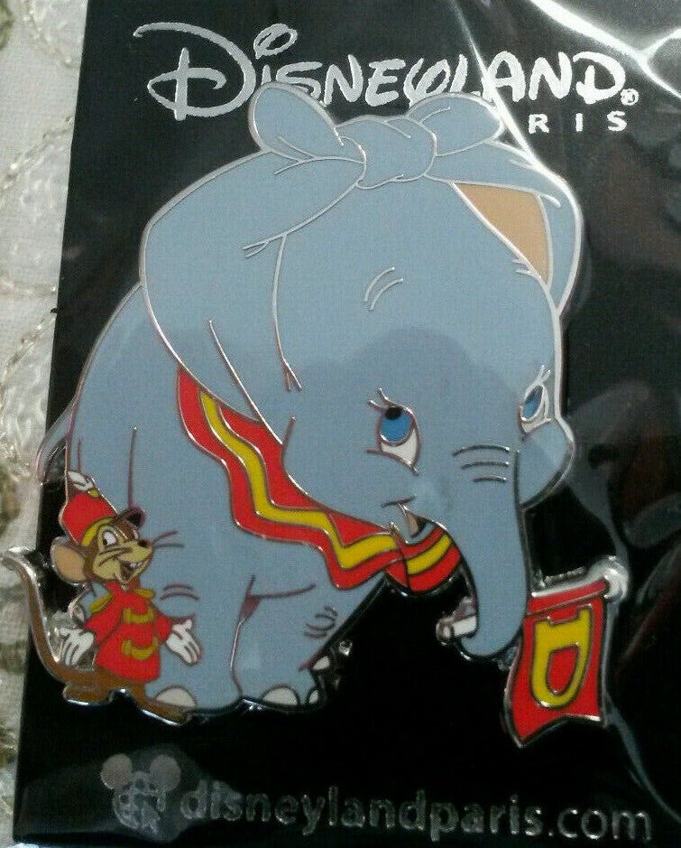 New March 2019 Dumbo elephant and Timothy Disney Land Paris Dlrp Dlp Pin