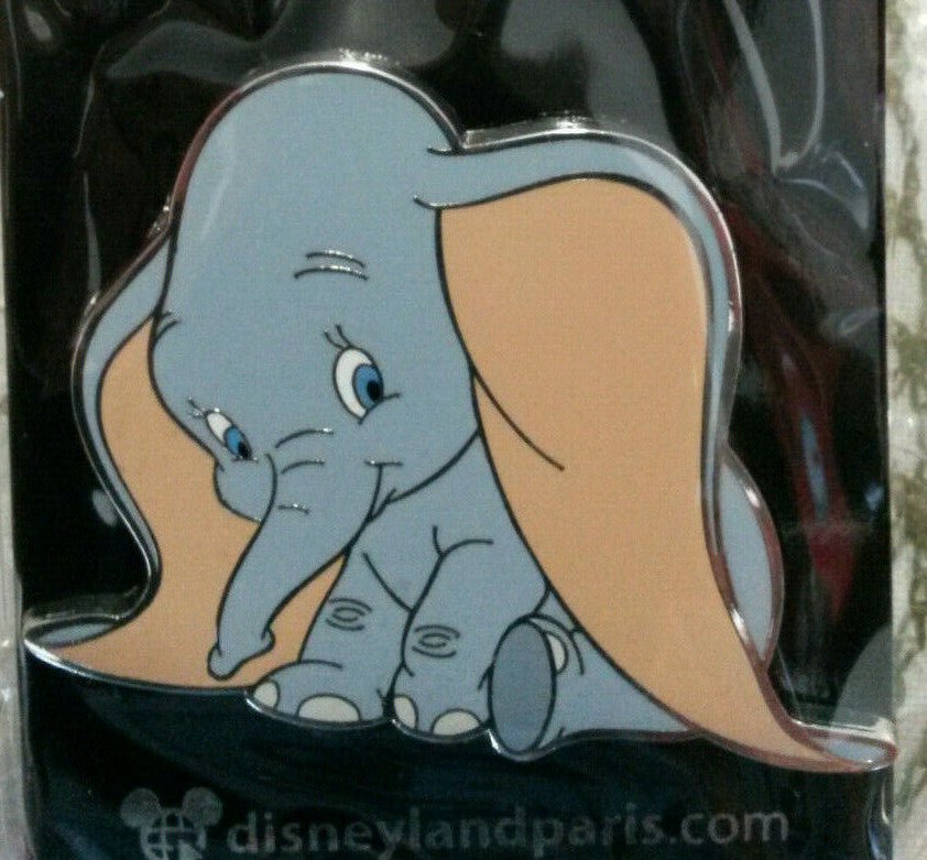 New March 2019 Dumbo elephant sitting Disney Land Paris Dlrp Dlp Pin