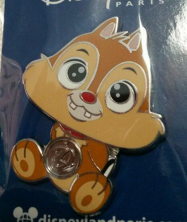 New March 2019 Mini Child Cute Series (Chip) Dale Disney Land Paris Dlrp Dlp Pin