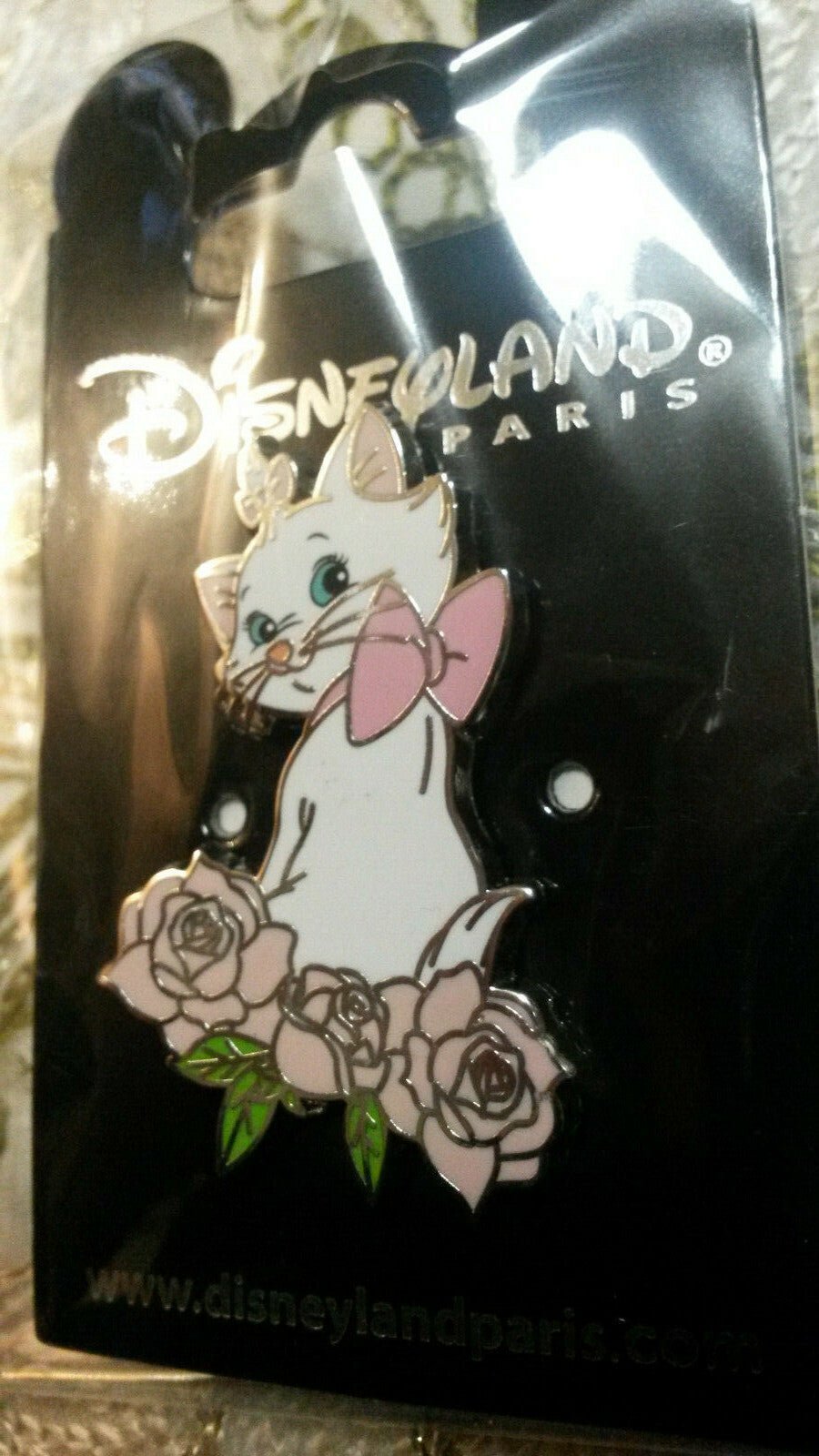 New Marie with Roses Flower Series Disney Paris Dlrp Dlp 2019 February Pin