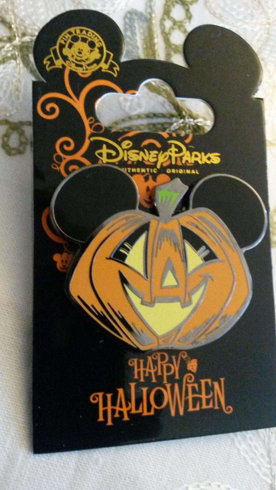 New Mickey Head shape Pumpkin Halloween Disney Dlrp Dlp August 2017 pin