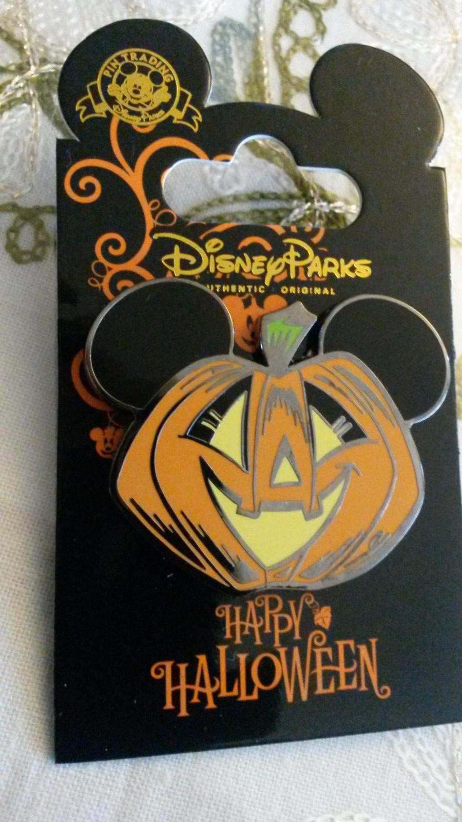 New Mickey Head shape Pumpkin Halloween Disney Dlrp Dlp August 2017 pin