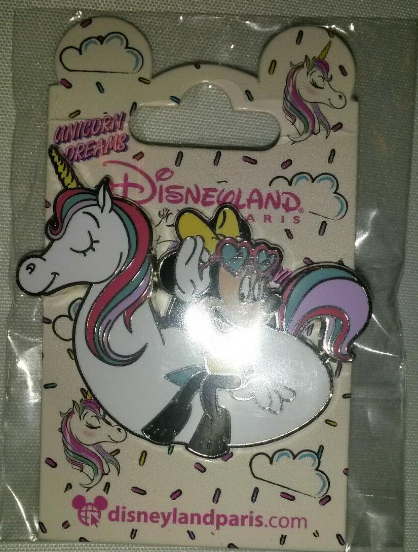 New Minnie on Rubber Ring Unicorn Rainbow Disney Paris Dlrp Dlp 2021 Pin