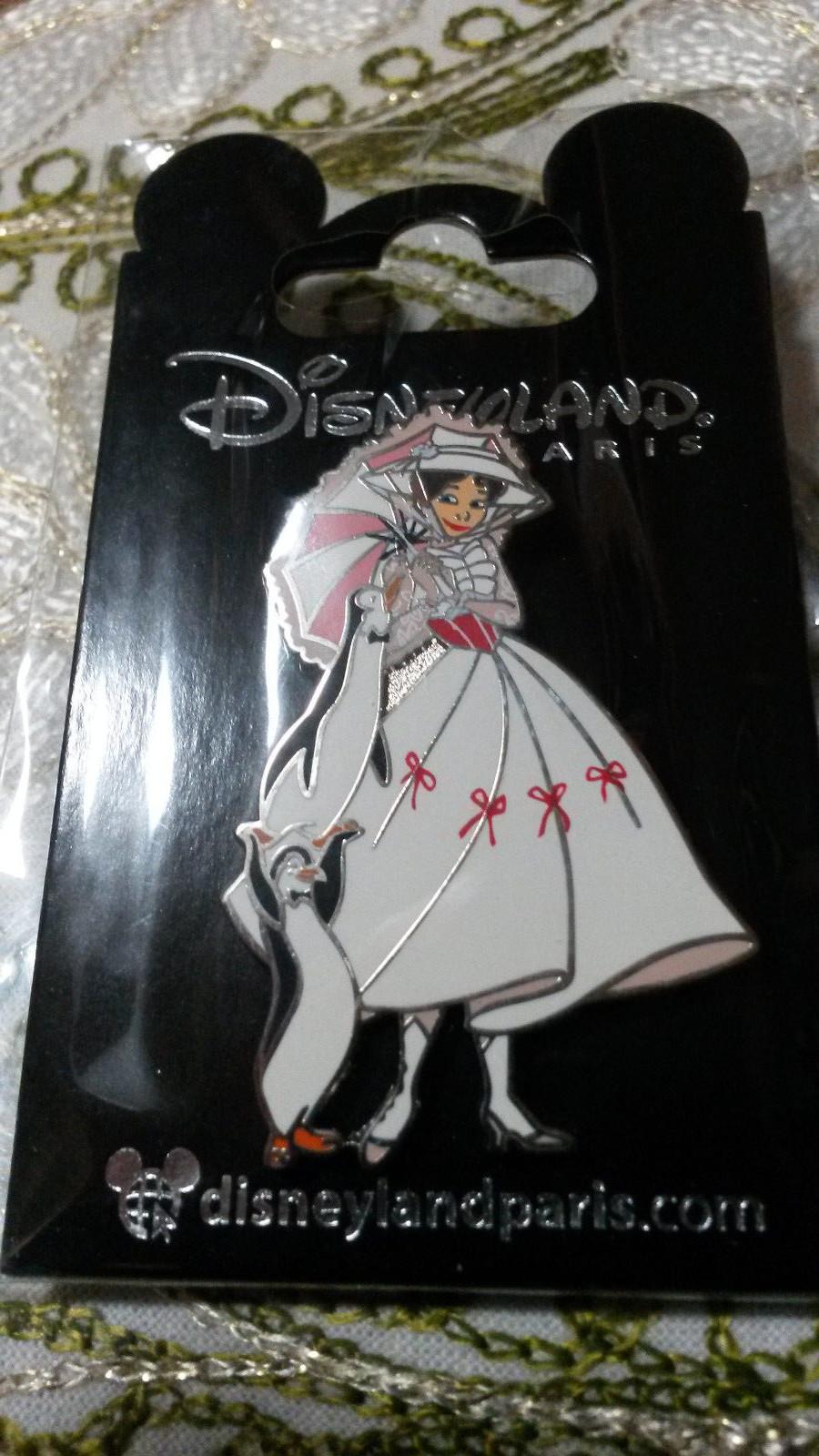 New November 2018 Mary Poppins & Penguins Disney Land Paris Dlrp Dlp Pin