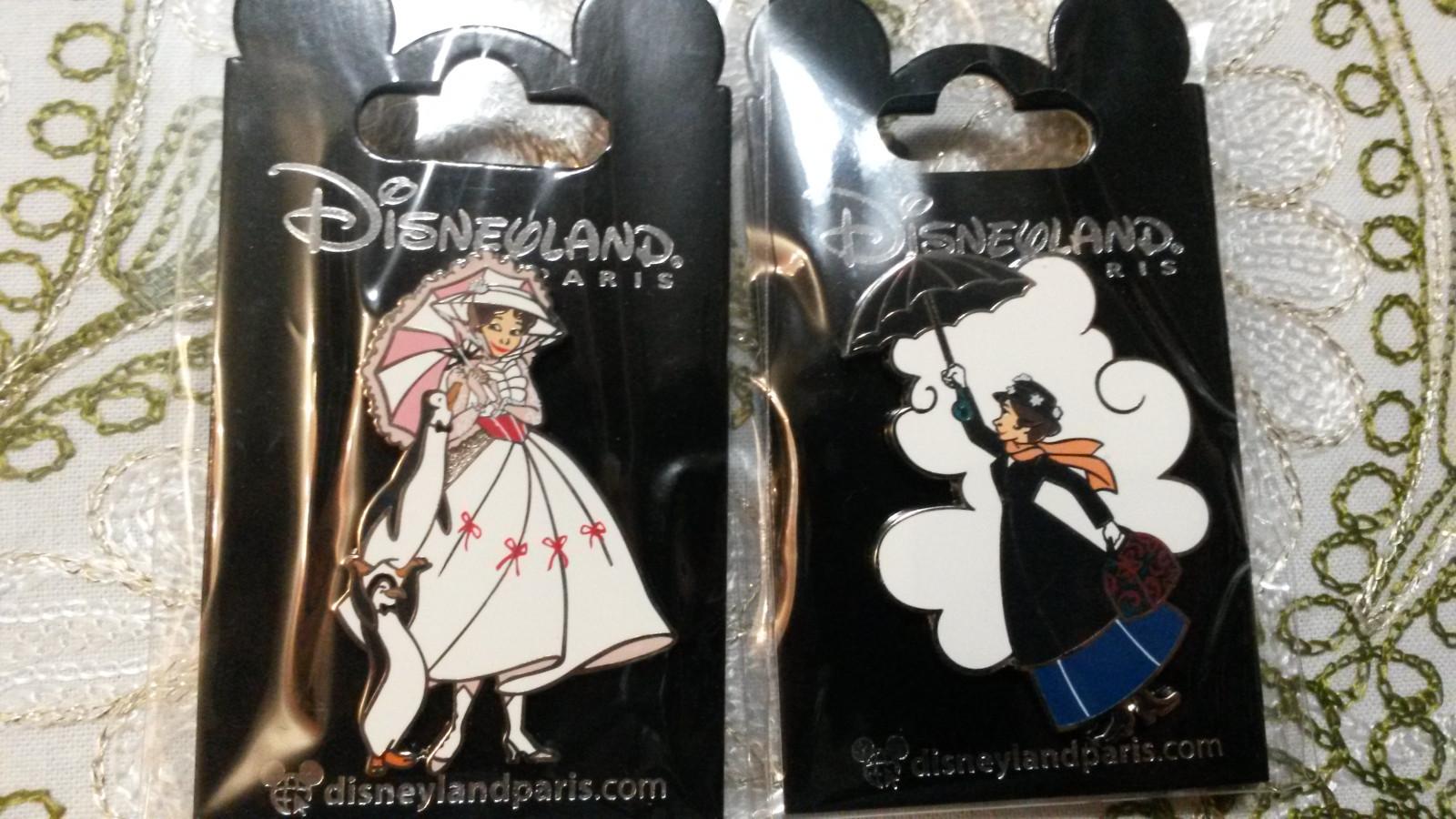 New November 2018 Mary Poppins & Penguins Disney Land Paris Dlrp Dlp Pin