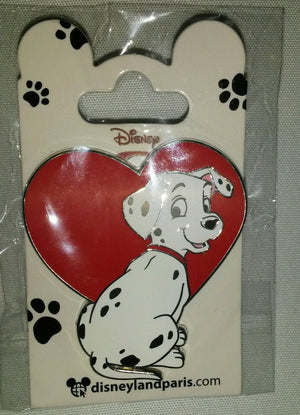 New Pepper in Heart Puppy Dalmatian Series ディズニー パリ Dlp Dlrp 2021年7月 ピン