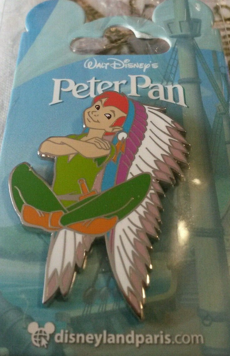 New Peter War Bonnet Disney Paris Dlrp Dlp Peter Pan series 2018 December pin