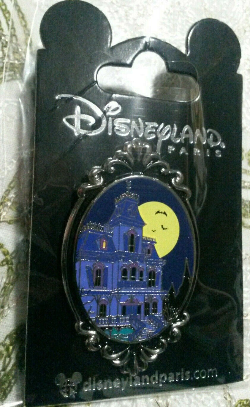 New Phantom Manor in a Frame Disney Paris DLRP DLP February 2019 Moon Glow Pin