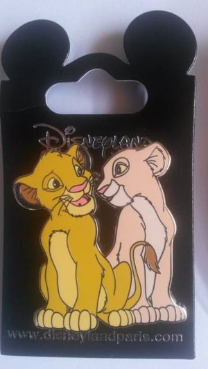 New Simba and Nala The Lion King 2018年2月 ディズニーランドパリ Dlrp Dlp ピン
