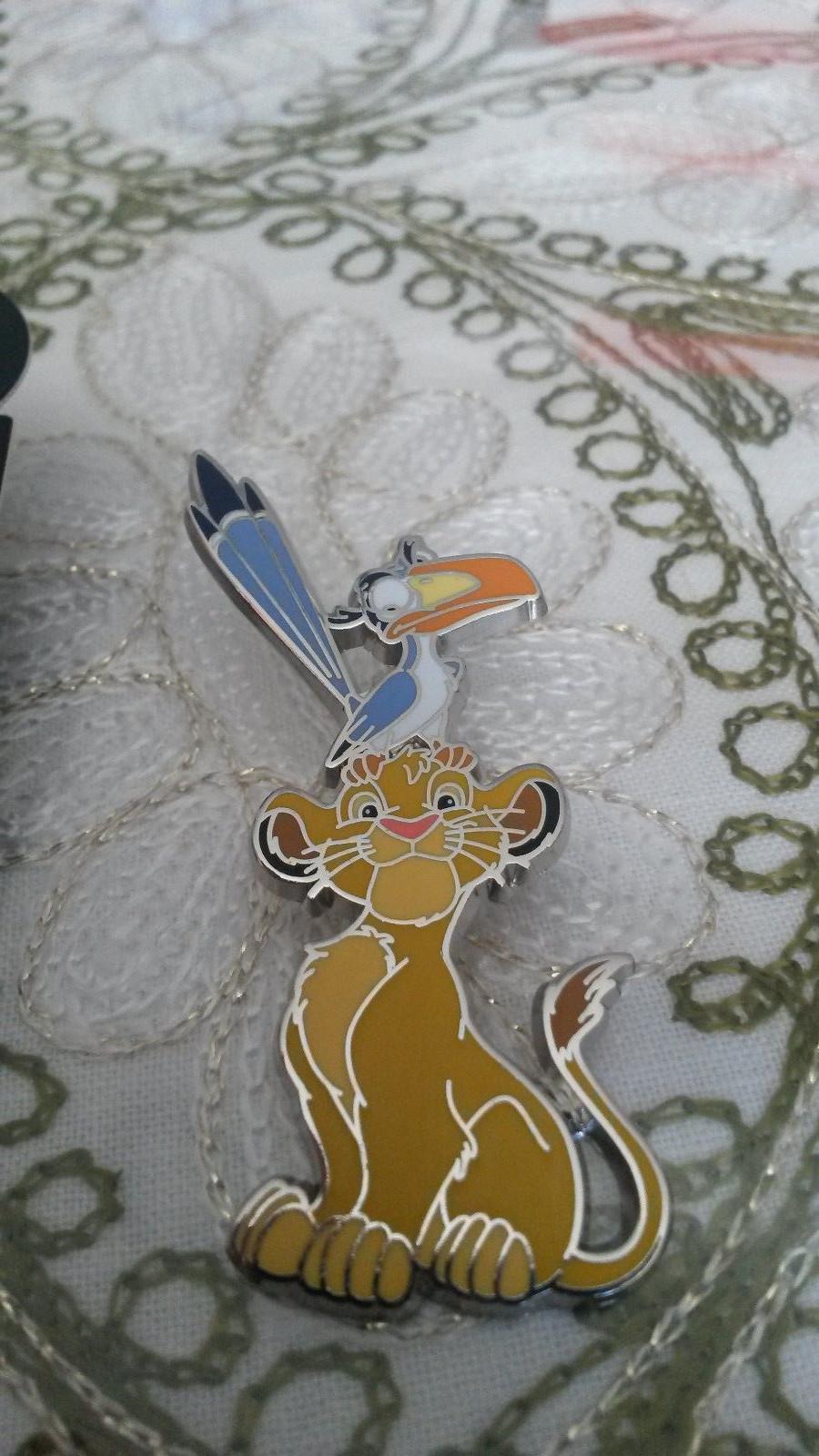 New Simba and Zazu The Lion King February 2018 Disney Land Paris DLRP Dlp Pin