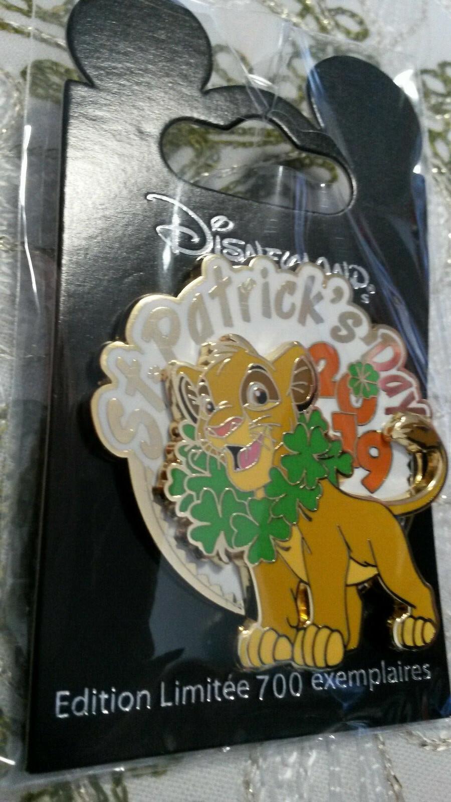 New Simba Cub St Patrick's Day LE 700 Disney Land Paris Dlrp Dlp March 2019 Pin on Pin