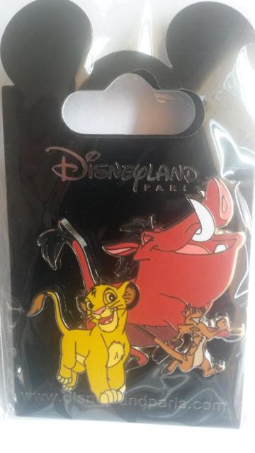 New Simba Timon Pumbaa The Lion King February 2018 Disney L Paris Dlrp Dlp Pin