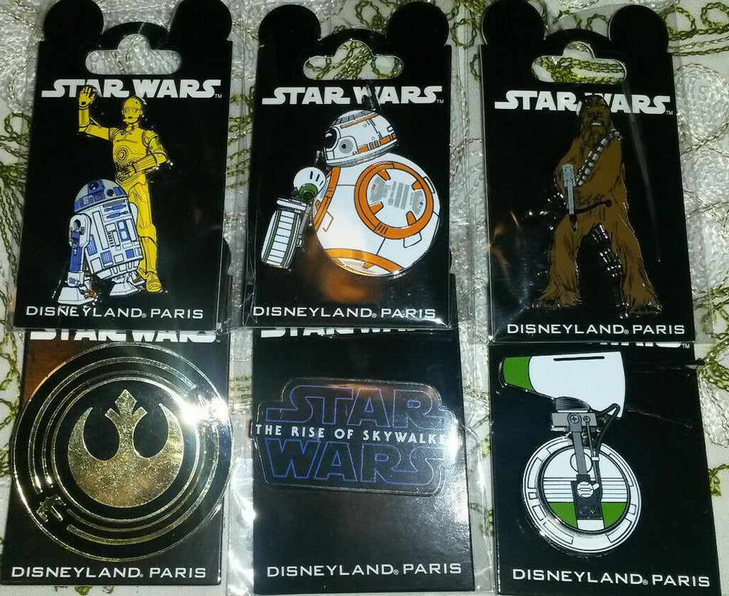 New Star Wars BB8 and DO Disney Land Paris Dlrp Dlp December 2019 Pin