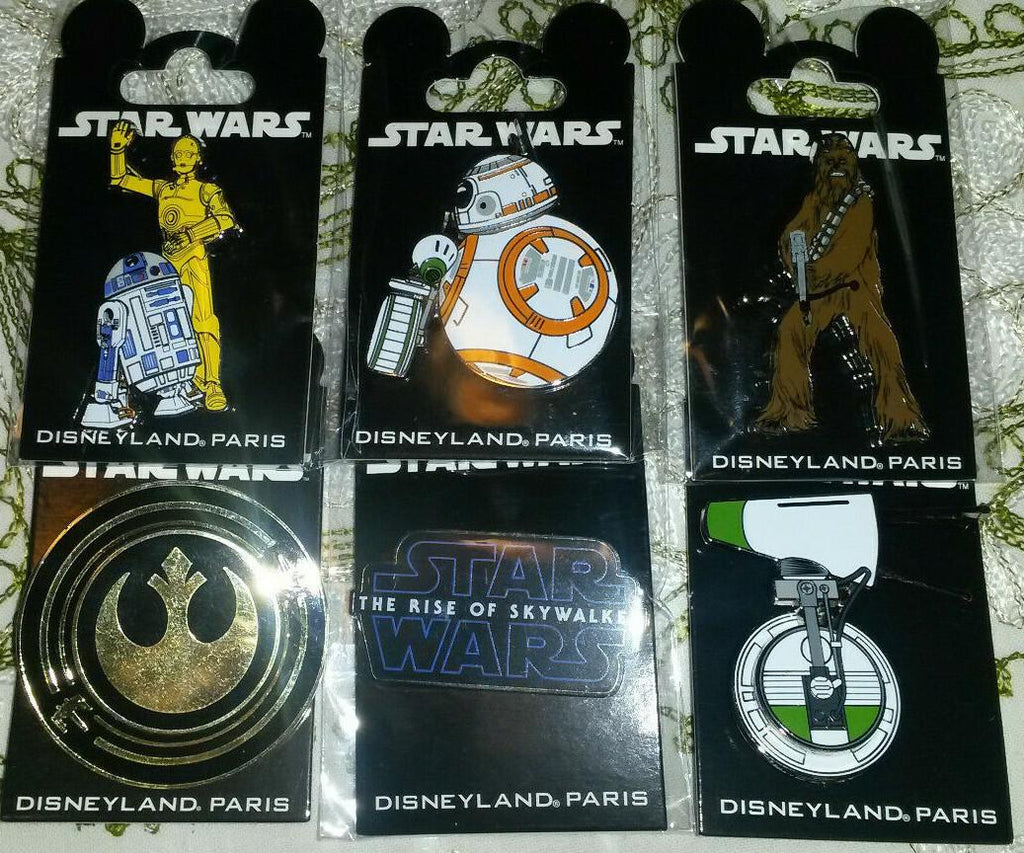 New Star Wars DO robot Disney Land Paris Dlrp Dlp December 2019 Spinner Pin
