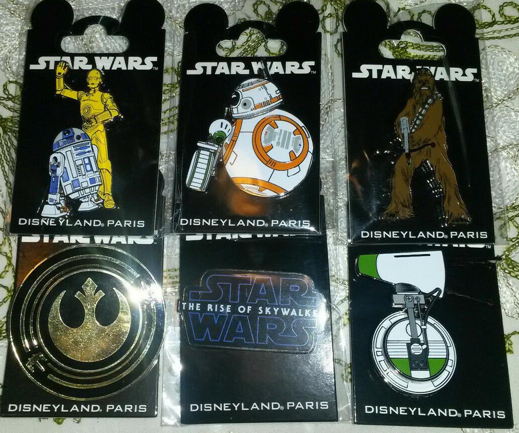 New Star Wars DO robot Disney Land Paris Dlrp Dlp December 2019 Spinner Pin