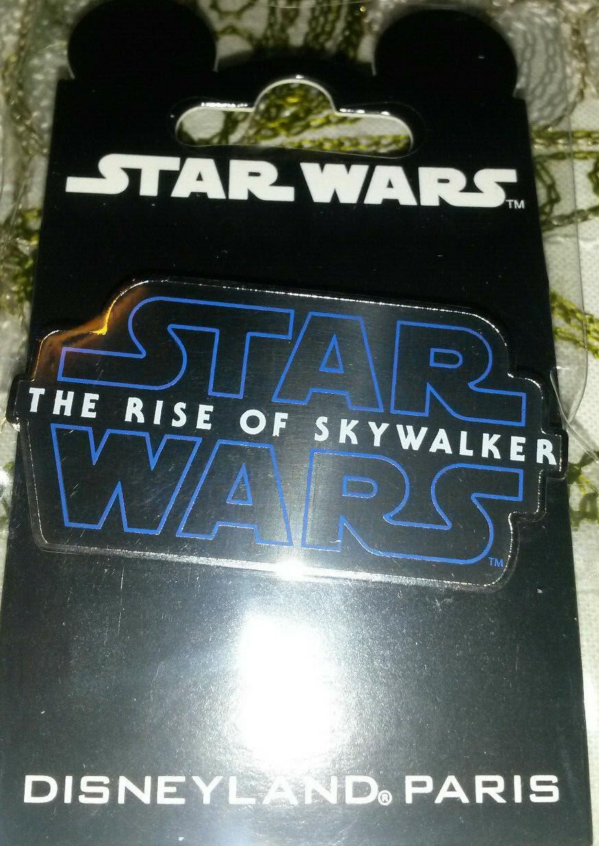 New Star Wars Logo Rise of Skywalker Disney L Paris Dlrp Dlp December 2019 Pin