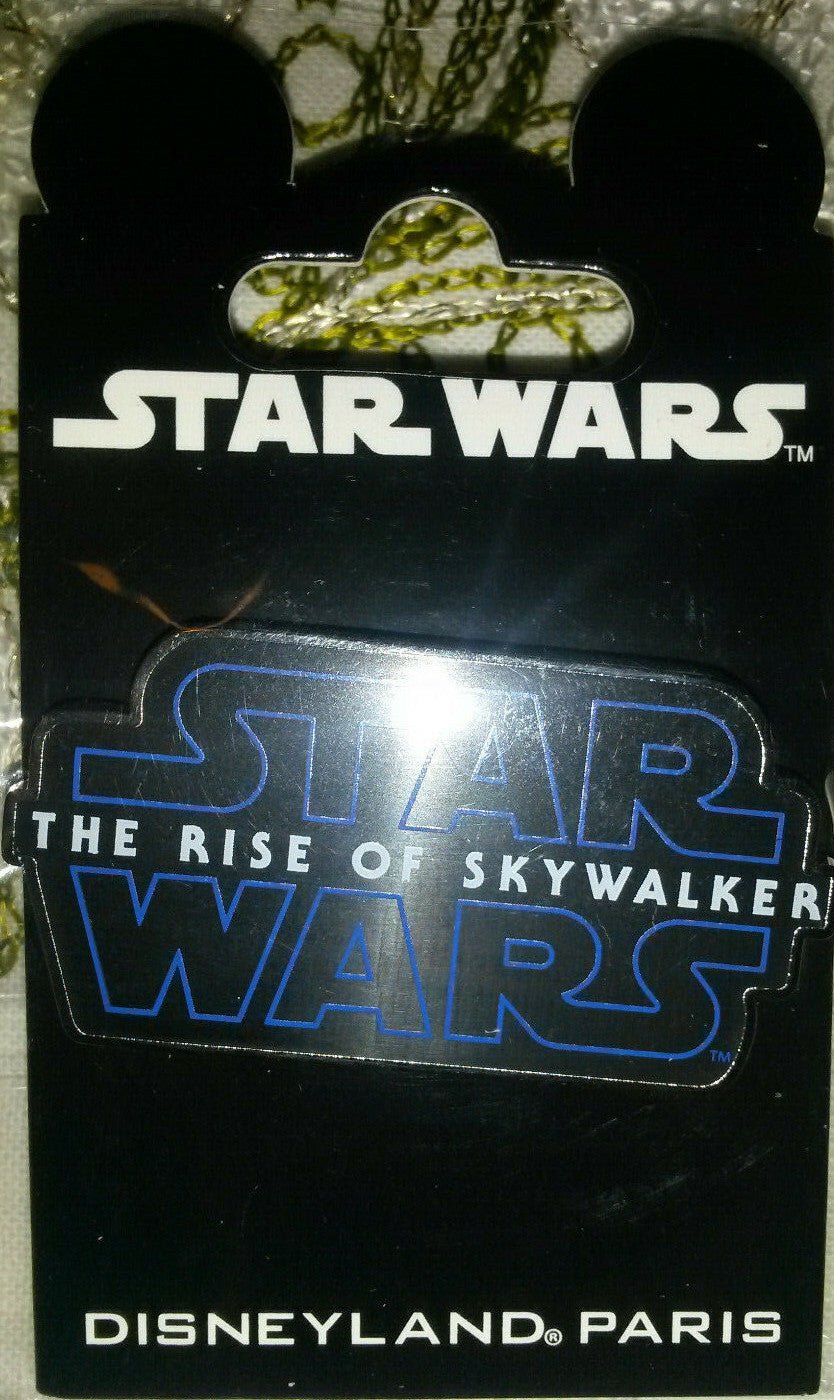 New Star Wars Logo Rise of Skywalker Disney L Paris Dlrp Dlp December 2019 Pin