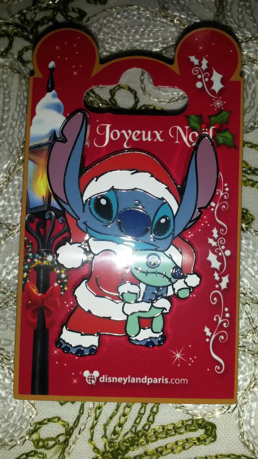 New Stitch Scrump Xmas Santa Red Dress October 2018 Disney Paris Dlrp Dlp Pin