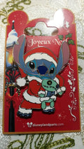 New Stitch Scrump Xmas Santa Red Dress October 2018 Disney Paris Dlrp Dlp Pin