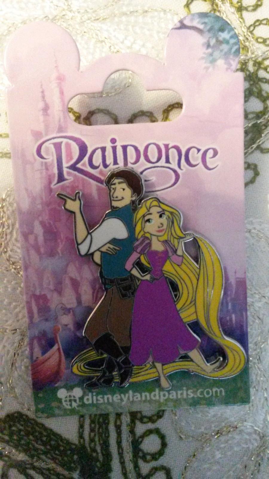 New Tangled Rapunzel and Flynn side by side Disney Land Paris Dlrp Oct 2018 Pin