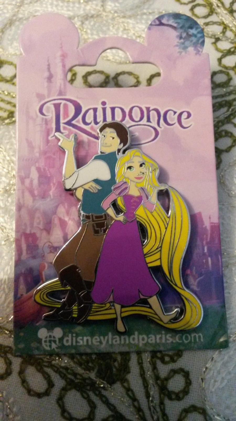 New Tangled Rapunzel and Flynn side by side Disney Land Paris Dlrp Oct 2018 Pin