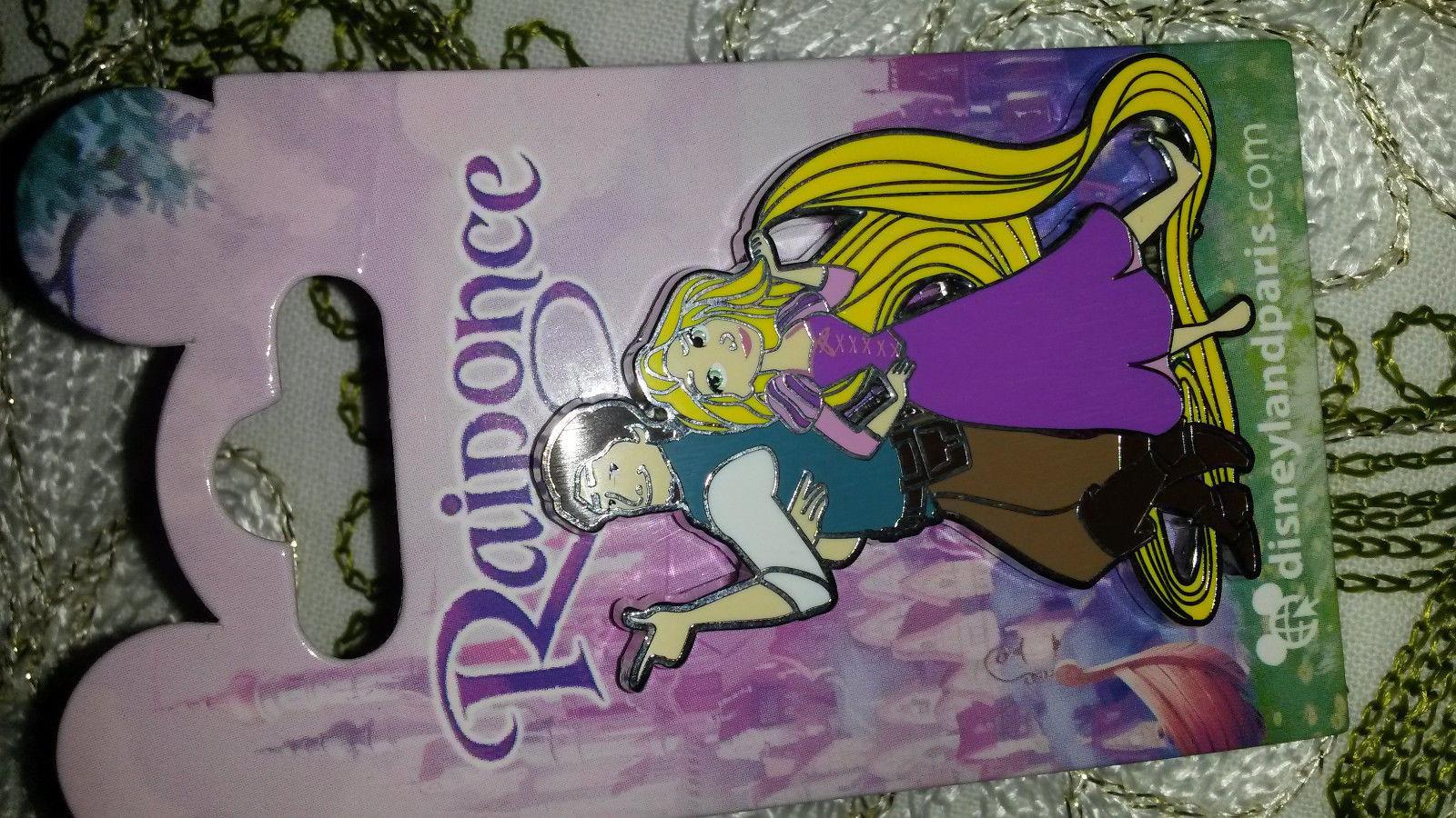 New Tangled Rapunzel and Flynn side by side Disney Land Paris Dlrp Oct 2018 Pin
