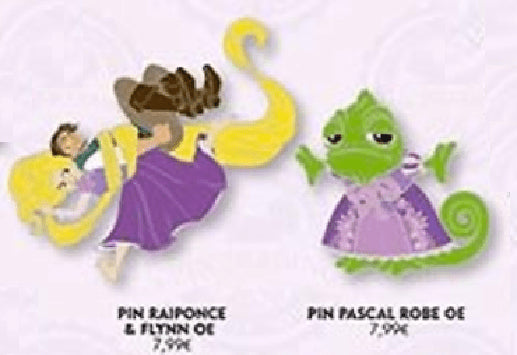 New Tangled Valentine Rapunzel Flynn Disney Land Paris Dlrp 02 2020 Pin