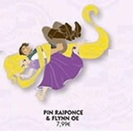 New Tangled Valentine Rapunzel Flynn Disney Land Paris Dlrp 02 2020 Pin