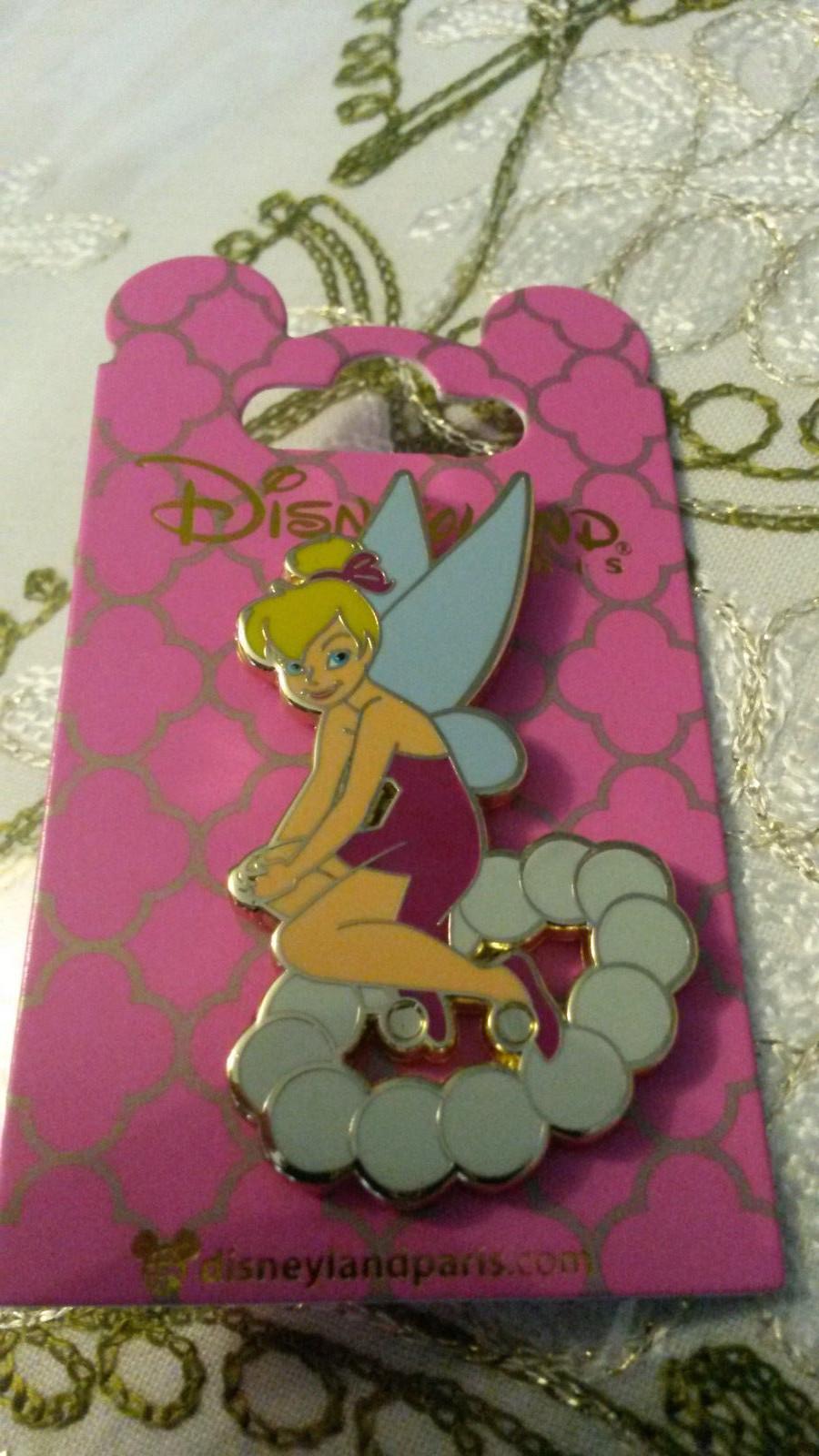 New Tinkerbell gold color pearl Disney Land Paris Dlrp Dlp October 2018 Pin