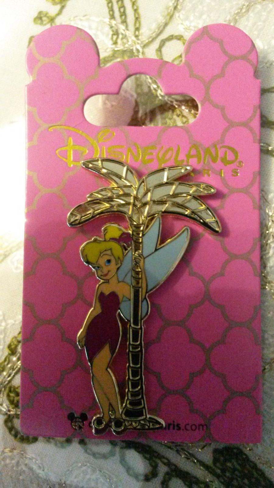 New Tinkerbell Golden Palm Tree Disney Land Paris Dlrp Dlp October 2018 Pin