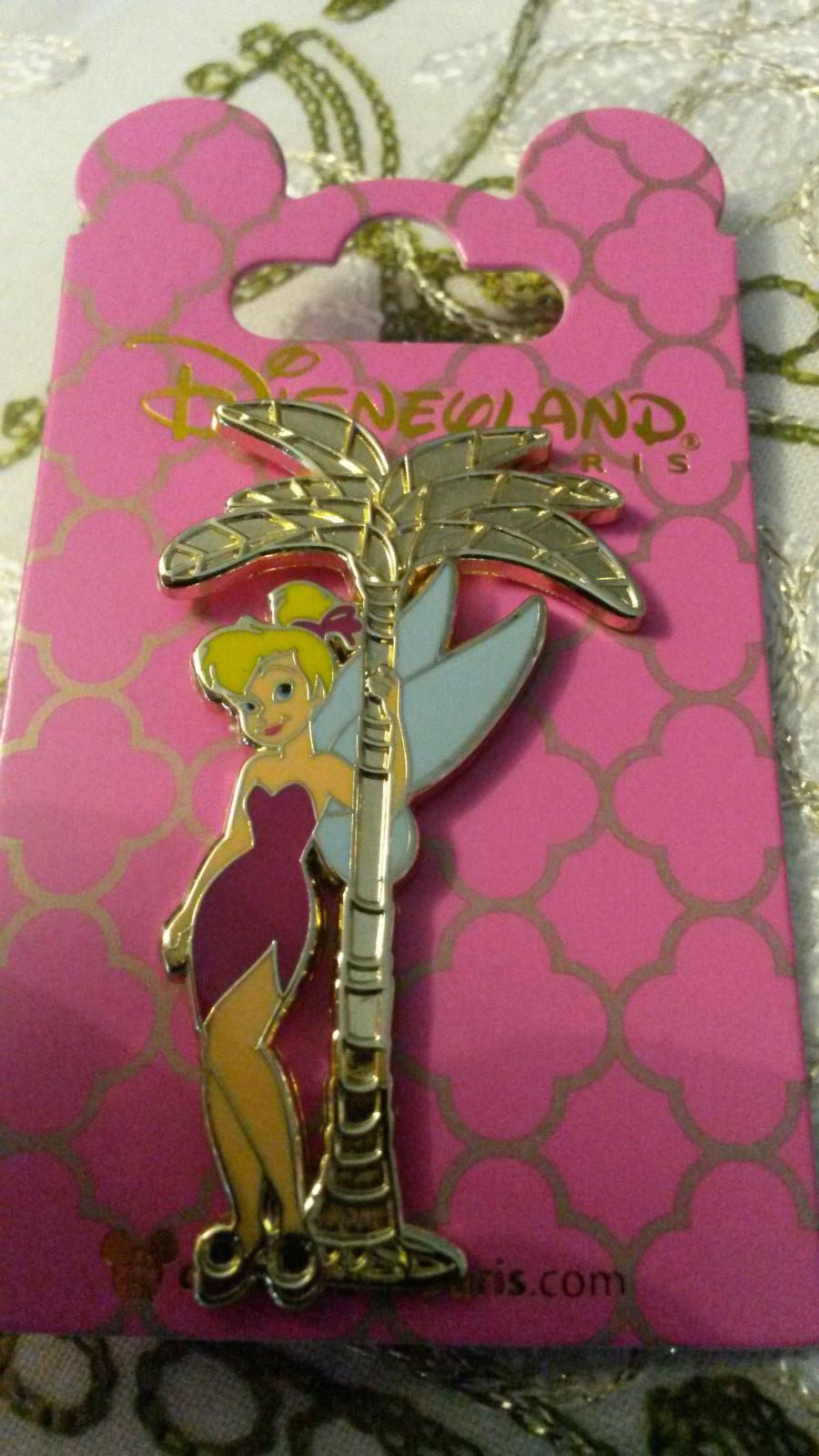 New Tinkerbell Golden Palm Tree Disney Land Paris Dlrp Dlp October 2018 Pin