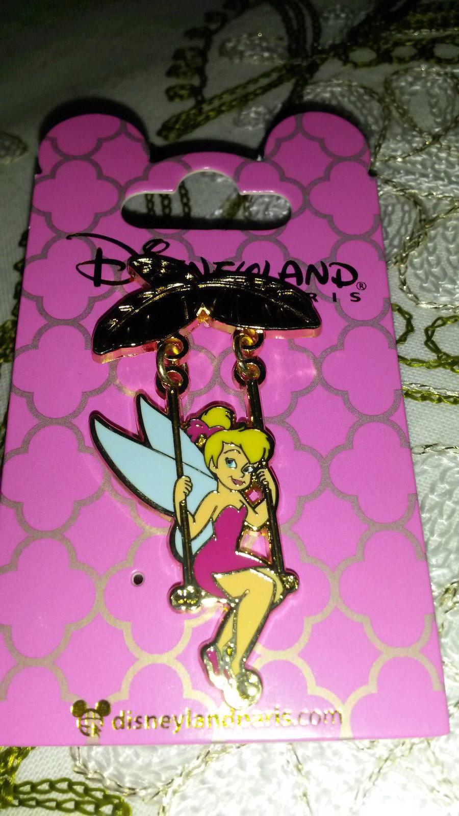 New Tinkerbell on Swing Dangle Disney Land Paris Dlrp Dlp October 2018 Pin