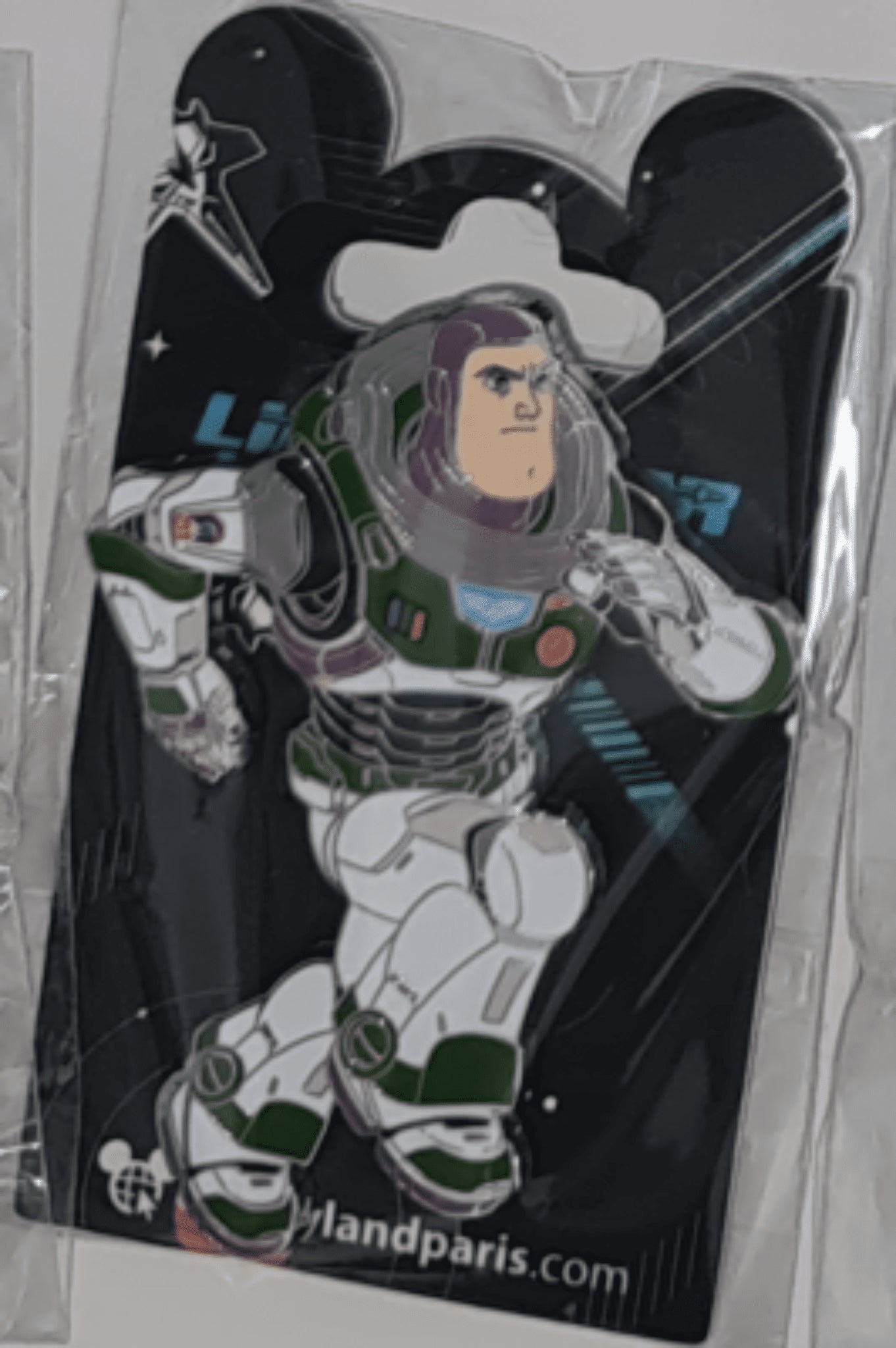 New Toy Story Buzz Lightyear and Logo 2 pins set Disney Land Paris Dlp 2022 Pin