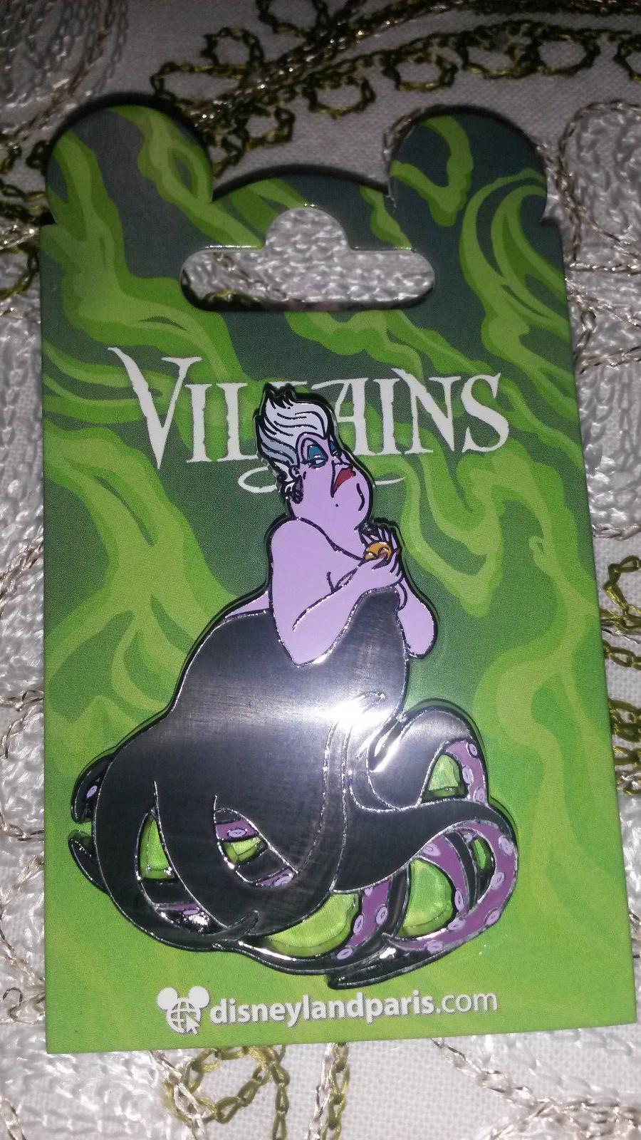 New Ursula Villain Series Evil Disney Land Paris DLRP DLP September 2018 Pin