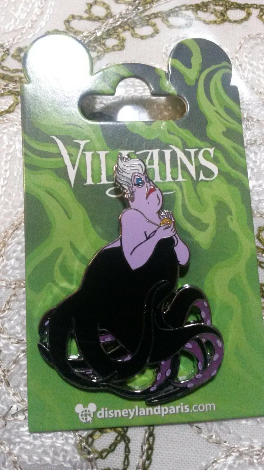 New Villains Series 7 pins set Disney Paris DLRP DLP September 2018 Pin