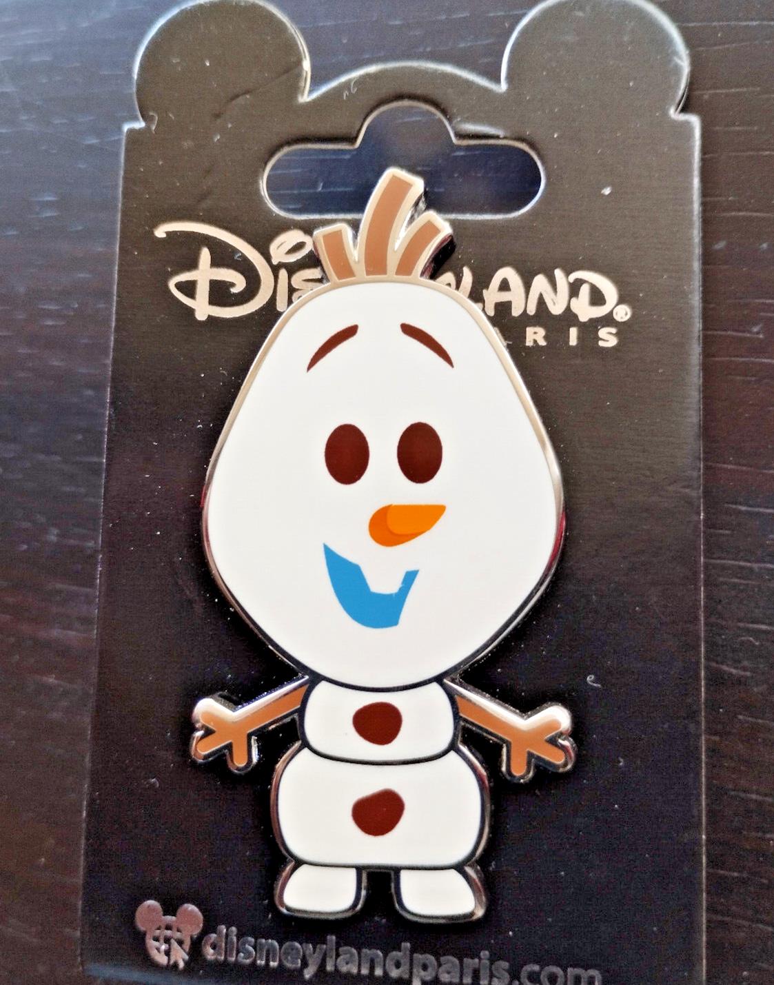 Olaf Frozen Chibi Baby Cute Big Head Disney Land Paris Dlrp Dlp Dec 2023 Pin