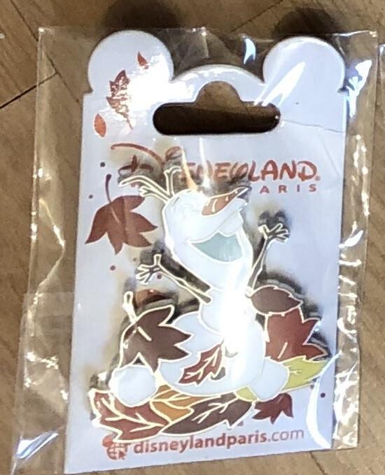 Olaf (Frozen) Winter Leaves Leaf Series Disney Land Paris DLP Nov 2022 Pin